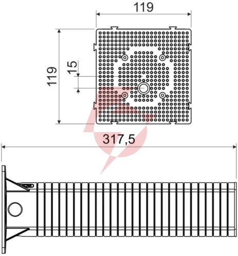 Płyta montażowa do systemów docieplających kopos mdz-300_kb