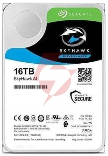 Dysk hdd seagate skyhawk ai st16000ve005 16tb