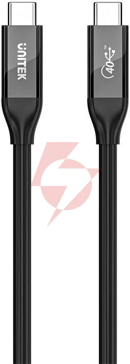 Unitek przewód usb-c 4.0 pd 100w 40 gbps 8k 2 m