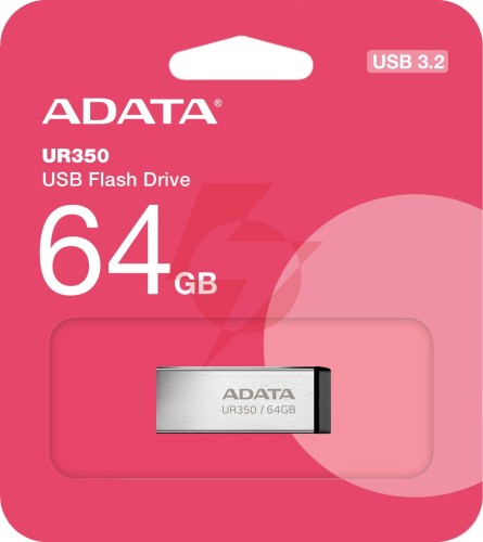 Adata pendrive ur350 64gb usb3.2 gen1 metal czarny