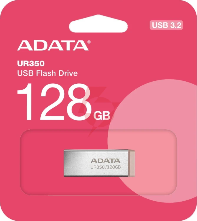 Adata pendrive ur350 128gb usb3.2 gen1 metal brązowy