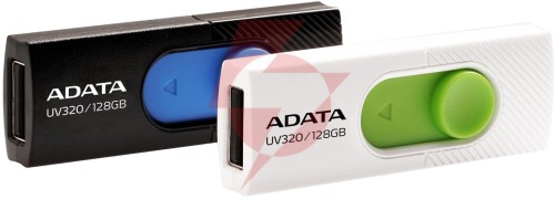 Adata pendrive uv320 64gb usb 3.2 gen1 biały