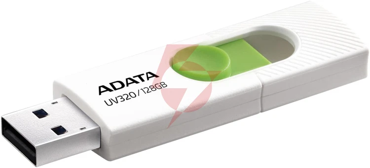 Adata pendrive uv320 128gb usb 3.2 gen1 biały