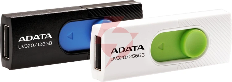 Adata pendrive uv320 256gb usb 3.2 gen1 biały