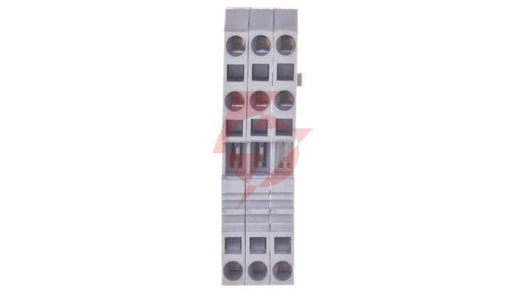 Złączka szynowa 3-przewodowa 4mm2 szara 281-681