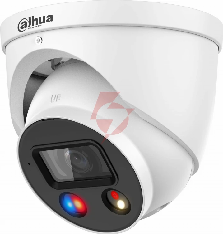 Zestaw monitoringu ip dahua tioc 8mpx 4k 4 kamery z alarmem nvr z dyskiem