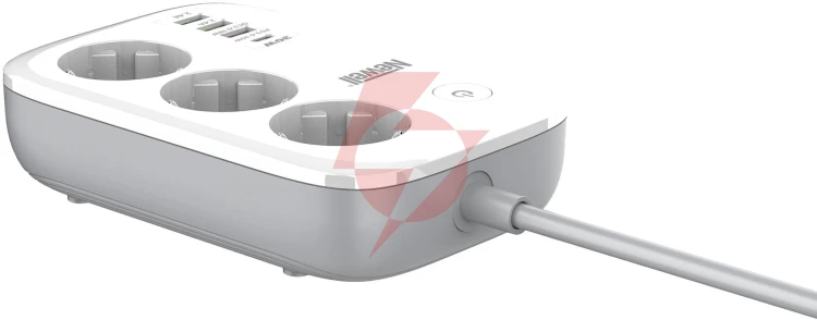 Listwa zasilająca newell power office wifi pd 30w