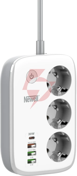 Listwa zasilająca newell power office wifi pd 30w