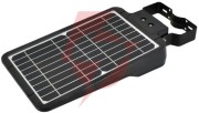 Solarna oprawa uliczna led solger 25w 3000lm 4000k ip65 czarny cz. pir