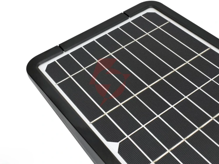 Solarna oprawa uliczna led solger 25w 3000lm 4000k ip65 czarny cz. pir