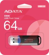 Adata pendrive c906 64gb usb2.0 czarne