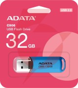 Adata pendrive c906 32gb usb2.0 niebieski