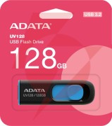 Adata pendrive uv128 128gb usb 3.2 gen1 czarno - niebieski