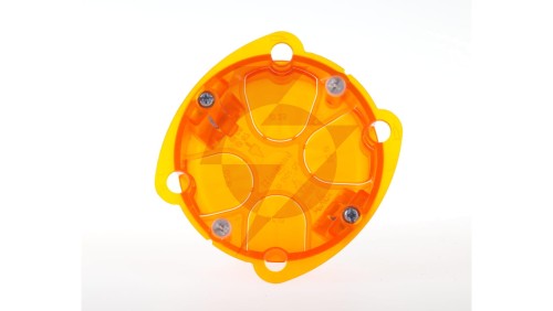 Puszka 67mm do betonu 72mm 72x 40mm pomarańczowa Batibox 080101