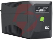 Ups zasilacz awaryjny greencell powerproof 650va 360w lcd