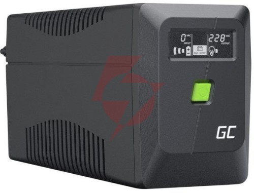 Ups zasilacz awaryjny greencell powerproof 650va 360w lcd