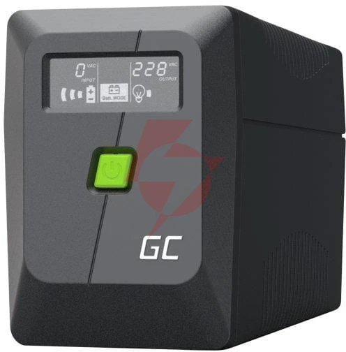 Ups zasilacz awaryjny greencell powerproof 850va 480w lcd