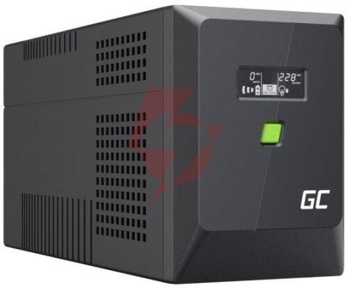 Ups zasilacz awaryjny greencell powerproof 1500va 1050w lcd czysta sinusoida