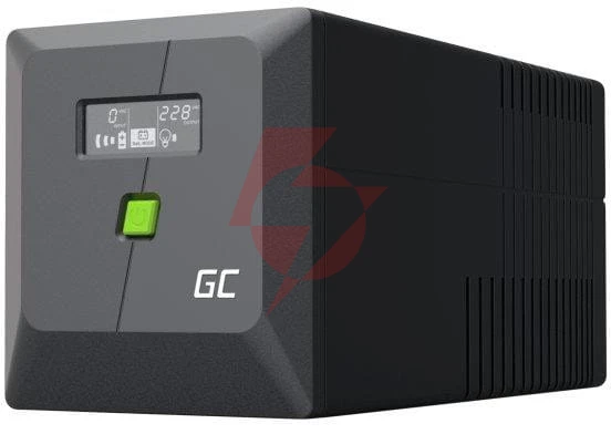 Ups zasilacz awaryjny greencell powerproof 750va 480w lcd czysta sinusoida