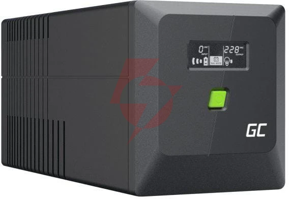 Ups zasilacz awaryjny greencell powerproof 1000va 700w lcd czysta sinusoida