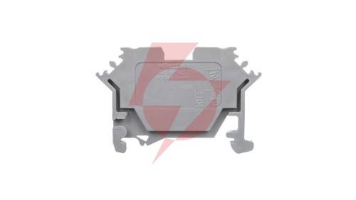 Złączka szynowa 2-przewodowa 2,5mm2 szara 280-601
