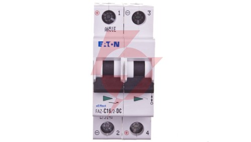 Wyłącznik nadprądowy 2P C 16A 15kA DC FAZ C16/2-DC 279140