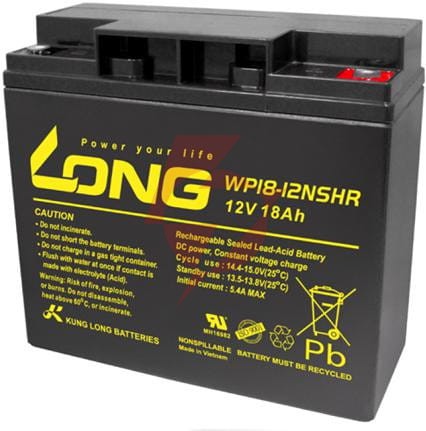 Akumulator agm long 12v 18ah vds