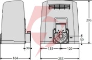 Zestaw bft deimos ultra bt b600 int kit do 600kg bram przesuwnych