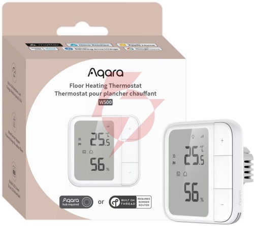 Aqara floor heating thermostat w500 termostat do ogrzewania podłogowego  ut-a01d