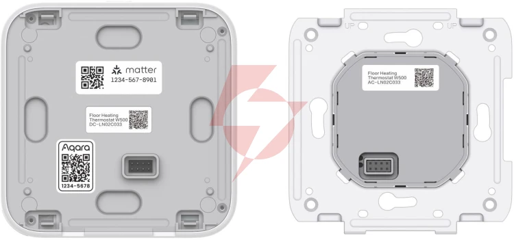 Aqara floor heating thermostat w500 termostat do ogrzewania podłogowego  ut-a01d