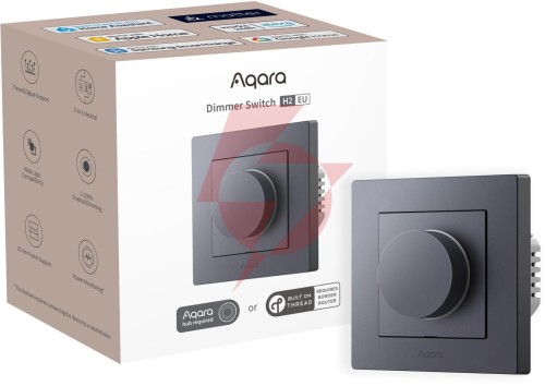 Aqara dimmer switch h2 eu szary ściemniacz światła z pokrętłem kd-r01d-g