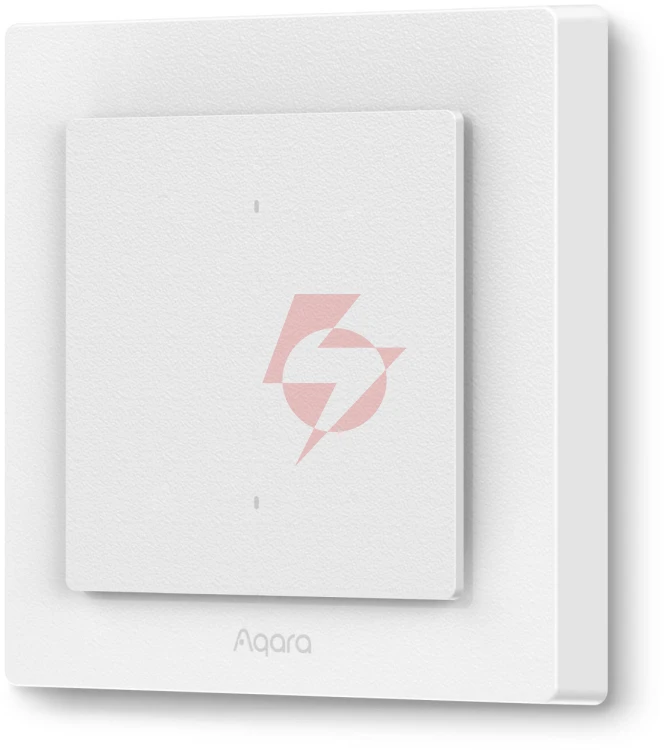 Aqara light switch h2 eu | przełącznik | 2 przyciski, 1 kanał, offline ws-k07d