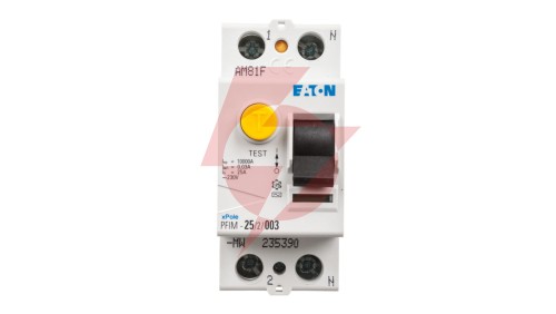 Wyłącznik różnicowoprądowy 2P 25A 0,03A typ AC PFIM-25/2/003 235390