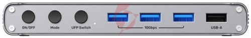 Przełącznik kvm unitek usb-c 10gbps z hdmi i transferem plików między systemami