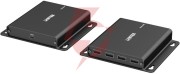 Unitek przedłużacz usb-c na 4× usb-a przez ethernet, zasięg do 150 m 480mbps