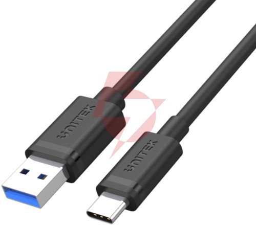 Unitek przewód usb 3.1 typ a - typ c m-m 0.25 m