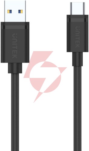 Unitek przewód usb 3.1 typ a - typ c m-m 0.25 m