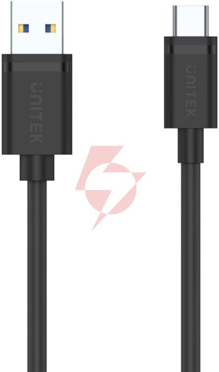 Unitek przewód usb 3.1 typ a - typ c m-m 0.25 m