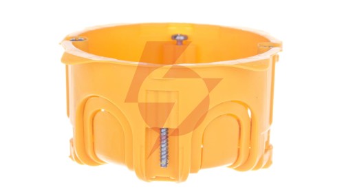 Puszka podtynkowa do regips 67x40mm pomarańczowa Batibox 080041