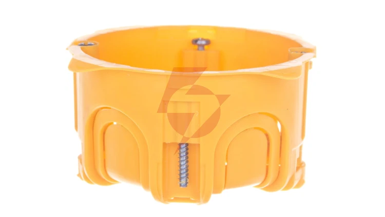 Puszka podtynkowa do regips 67x40mm pomarańczowa Batibox 080041