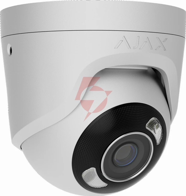 Ajax kamera hl - kopułka (metalowa) turretcam (5 mp/2.8 mm) (8eu) - white