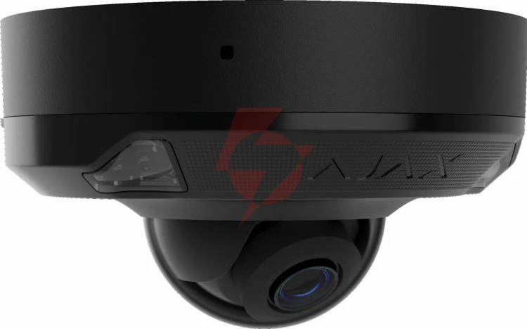 Ajax kamera hl - kopułka (szklana) domecam mini (5 mp/2.8 mm) (8eu) - czarny
