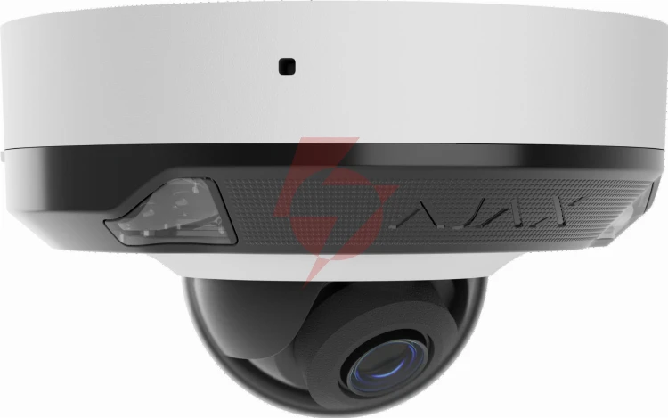 Ajax kamera hl - kopułka (szklana) domecam mini (5 mp/2.8 mm) (8eu) - biały