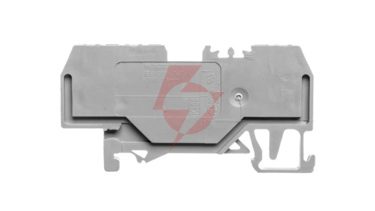 Złączka szynowa 3-przewodowa 1,5mm2 szara 279-681