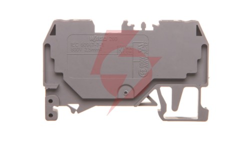 Złączka szynowa 2-przewodowa 2,5mm2 jasnoszara 280-992