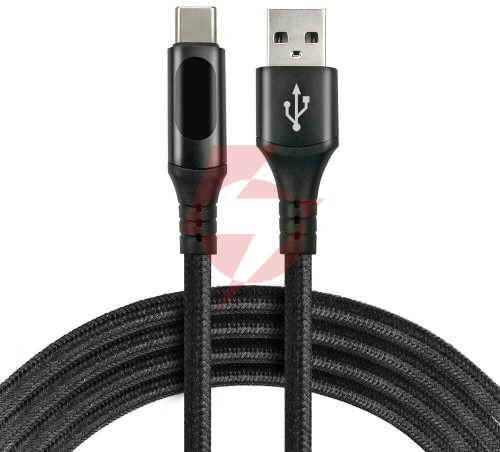 Kabel usb-a / usb-c lcd everactive cbb-2cbl 200cm 3a