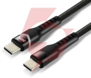 Kabel usb-c / usb-c led rgb everactive cbb-2pdrs 200cm 48v 5a 240w
