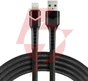 Kabel usb-a / lightning apple iphone led rgb everactive cbb-1ibr 100cm 2,4a