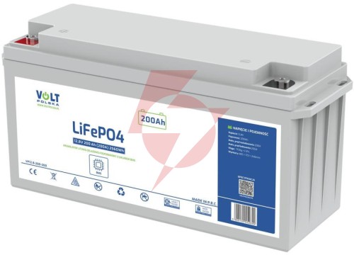 Akumulator volt polska litowo-żelazowo-fosforanowy lifepo4 12,8v 200ah 200a