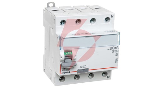 Wyłącznik różnicowoprądowy 4P 40A 0,3A typ A-S P304 DX3 411800